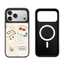 Ốp điện thoại hình chó gương từ tính Graffiti cho IPhone 17 Pro Max 16 15 14 Plus 13 12 11 17 Vỏ khí Vỏ bảo vệ chống sốc