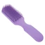 WANYEDI 3 Lược Detangler Tóc, Lược Chín Móng Vuốt TPEE Detangling Hair Brush, Detangling Chống Tĩnh Điện Tím Tròn Đầu Răng Rộng Bàn Chải Tóc Sử Dụng Tắm