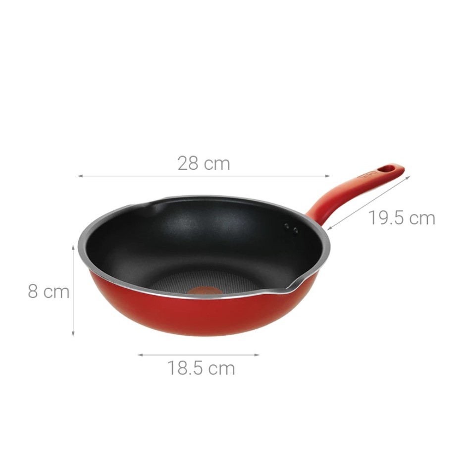 Chảo Sâu Lòng Tefal So Chef 24cm 28cm Chống Dính Titanium, Dùng mọi loại bếp |BH 2 năm