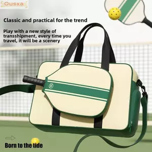 Túi Pickleball OUSXA, Túi Tote Pickleball Dung Tích Lớn Chống Bắn, Thời Trang Đa Năng Có Ngăn Giày Túi Xách Thể Thao Tách Khô Ướt Cho Nam Nữ