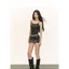 Milyfashion Ripped Ren Khâu Sling Mùa Hè Hot Girl Slim-fit Slimmer Nhìn Ngắn Top QOPF