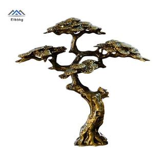 ELBBKG Mini Wee Thông Thu Nhỏ Tượng Đồng Nhỏ Giả Cây Trang Trí Cho Tượng Thu Nhỏ Trang Trí Cảnh Quan Mới
