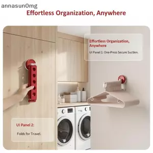 AA Đa Năng Giặt 5 Lỗ Ra Hút Hiệu Quả Móc Treo Cho Du Lịch Giặt VN