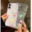 Ốp Lưng Cho IPhone 13 17 16 11 15 12 14 Pro Max 16 15 Plus 17Air Ốp lưng mờ siêu mỏng họa tiết ngôi sao nhiều màu