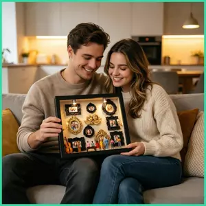 Hộp Đựng Bóng Màn Hình Khung Người Các Bức Tượng Hiển Thị Trang Trí Bóng Hộp Mini Khung Cho Sinh Nhật Tân Gia sonlekvn