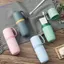Cốc đựng bàn chải đánh răng Du lịch Bàn chải đánh răng Giá đỡ kem đánh răng Cốc nước súc miệng di động đơn giản dành cho chuyến đi công tác tại nhà Người yêu cắm trại