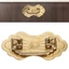 YICA Vintage Ngăn Kéo Kéo, Bền Dễ Dàng Lắp Đặt Tay Cầm Ngăn Kéo Cổ, Tay Cầm Tủ Bằng Đồng Cổ Nhà Bếp