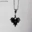 AA Gothic Chết Chữ Thập Nelace Dành Cho Nữ Thời Trang Phù Thủy Trang Sức Phụ Kiện Quà Tặng Gai Hoa Hồng Đỏ Trái Tim Mặt Dây Chuyền Choker Mới VN
