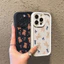 Ốp Họa Tiết Gấu Nơ Dễ Thương Cho Iphone 11 13 XR 12 13 14 15 16 Pro Max 7 Plus 8 Plus Vỏ Silicon Nhiều Bước TPU Mềm Mờ Bảo Vệ Camera Chống Sốc