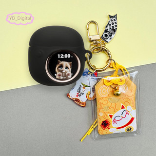 Ốp Tai Nghe Cho Edifier JoyBuds Tai Nghe Vỏ Silicon Tai Nghe Chống Sốc Chống Thấm Nước Mềm Bảo Vệ Tai Nghe Bao withe Mặt Dây Chuyền
