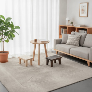 Ghế thay giày ELLSWORTH, Chân co giãn Ghế nhỏ bằng gỗ nguyên khối, Bàn cà phê 30 * 20cm Chịu tải lớn Đa chức năng Nhà Phân thấp trong nhà
