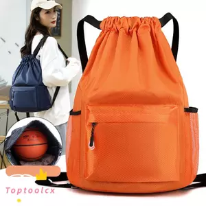 TOPTOOLCX Ba Lô Đa Năng, Ba Lô Dây Rút Dung Tích Lớn Nylon, Dây Rút Thời Trang Có Thể Giặt Được 5 Màu Túi Du Lịch Unisex