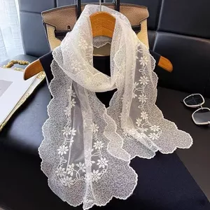 Ren Hàn Quốc Dài Pháp Khăn Tất Cả Trận Đấu Không Khí Trang Trí Khăn Khăn Dài Phong Cách 6.21