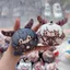 Arknights 10cm Sang Trọng Móc Khóa Amiya Goldenglow Lappland Phantom Ebenholz Dango Sang Trọng Mặt Dây Chuyền Anime Túi Quà Tặng Quyến Rũ