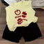 Phong cách mới (80-140) Áo Vest không tay cho bé trai + Quần short Bộ đồ hai mảnh đẹp trai hợp thời trang