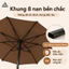 ô che mưa gấp gọn 3M ô dù che nắng lớn cho sân vườn Ô dù cho nhà cung cấp/sân rộng/quán cà phê có thể nghiêng