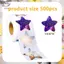 HFTOY 500 CÁI Tự dính Star Space Stiers Phần thưởng Quà tặng trang trí có nhãn cứng hơn 1 Inch ~