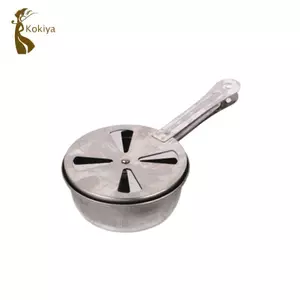 Bếp đốt cồn nhỏ gọn Bếp ba lô bằng thép không gỉ nhẹ Dụng cụ nấu ăn cho đồ dùng cắm trại