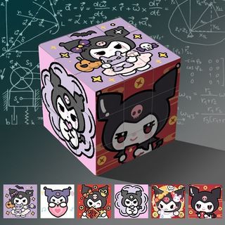 Dễ Thương Kuromi Thứ Ba Khối Rubik Hàng Hóa Sinh Viên Sáng Tạo Đồ Chơi Giáo Dục Phong Cách Công Chúa Quà Tặng Giải Nén Giá Trị Cao 6.22