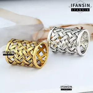 Nhẫn khóa khăn quàng cổ bằng hợp kim, Kẹp khăn quàng cổ bằng hợp kim Trâm cài, Phụ kiện khăn quàng cổ hình trụ cổ điển Phụ kiện khăn quàng cổ Sử dụng