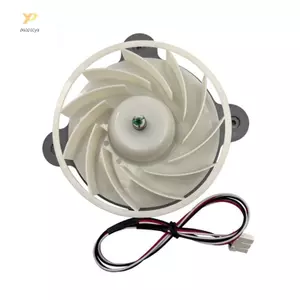 Động cơ quạt ngưng tụ tủ lạnh đa năng PPY 12V có các bộ phận mạch kim loại