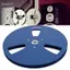 Guansfs Trống Cuộn Băng Hợp Kim Nhôm 7 Inch 3 Lỗ Mở Cho Đầu Ghi Âm Thanh Đa Năng Phụ Kiện Đen