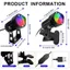 DONOVANQQ Clip RGB Light, Dây kẹp có thể điều chỉnh độ sáng Đèn LED chạy bằng USB, Thay đổi nhiều màu nhỏ gọn Đèn LED RGB tiết kiệm năng lượng nhẹ Sử dụng trang trí hàng ngày