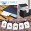 Hộp đựng thẻ trống có tab 120 chiếc Bộ chia thẻ giao dịch Khay phân loại thẻ Khay tách thẻ Hộp đựng thẻ trống Thẻ chia thẻ