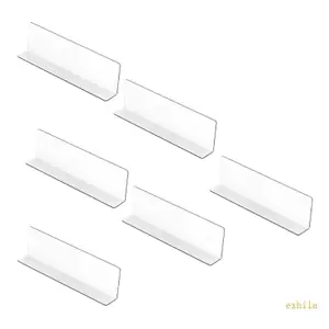 Exhila Gói 6 L Hình Kệ Acrylic Sắp Xếp Kệ Chia Trọng Lượng Nhẹ Để Sắp Xếp Các Vật Dụng Nhỏ Trong Cabin