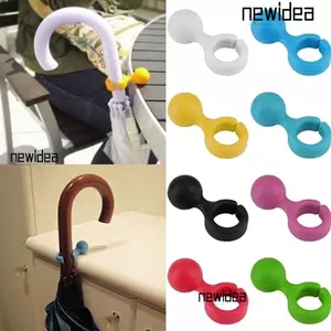 Móc treo ô NEWIDEA, Kẹp bàn nhựa di động, Dễ sử dụng cho ô màu trơn Hỗ trợ điện thoại