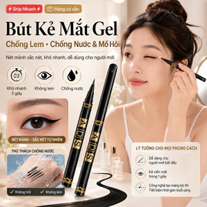 ⚡Ship Nhanh⚡Bút kẻ mắt dạng gel chống lem | Bút kẻ mắt dạng gel chống nước & mồ hôi | Bút kẻ mắt dạng gel xoay