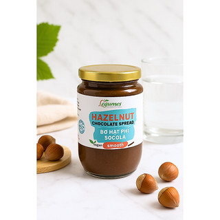 Bơ Hạt Phỉ Socola Thuần Chay Légumes – Vegan Nutella – Hazelnut Chocolate Butter Không Đường