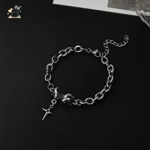 Thời Trang Tinh Tế Zircon Ngôi Sao Quyến Rũ Dành Cho Nữ Phong Cách Punk Ngôi Sao Màu Bạc Dây Chuyền Vòng Tay Có Thể Điều Chỉnh Phụ Kiện Trang Sức Mới