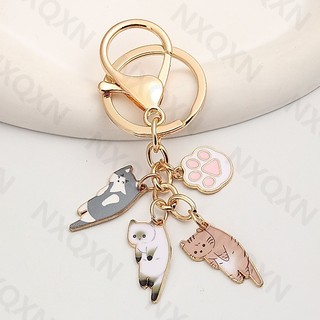 Dễ Thương Móc Khóa Hình Chân Mèo Đáng Yêu