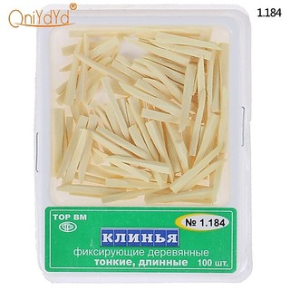 Kqhl # Bộ 100 Miếng Gỗ Chêm Cố Định Nha Khoa