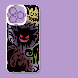 Ốp Lưng Cho Xiaomi 15T Pro POCO X6 X7 X3 X5 F5 M7 Pro F7 Ốp Lưng Điện Thoại Anime Pokemon Pikachu Tím Gengar Psyduck Mềm Chống Sốc Hoạt Hình TPU Trong Suốt Họa Tiết Silicon Trong Suốt Trong Suốt