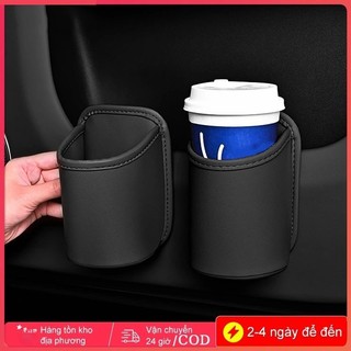 Giá đỡ cốc nước ô tô kẹp cửa ghế sau hộp đựng đồ ô tô đa năng đựng ly chai tiện lợi