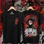 GC1 Demon Slayer 220g cotton dày tee Kamado Tanjiro Rengoku Kyoujurou anime Áo thun ngắn tay hàng đầu GC1