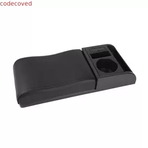 Đệm nâng cao tay vịn CODECOVED, Giá đỡ cốc Dễ dàng lắp đặt Hộp đựng tay vịn ô tô, Khe cắm điện thoại đa năng Có thể mở rộng Công suất lớn Nâng cao trang bị lại Vỏ SUV