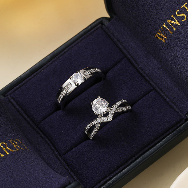 Moissanite Wedding Ring by cross_tone_hub2.vn
