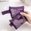 # HB # Túi đựng tiền xu lưới 6 chiếc Túi dây kéo trong suốt Túi đựng thẻ tiện dụng cho các vật phẩm nhỏ hàng ngày.