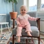 6M-4Y Bé Gái Mùa Thu Trang Phục Cổ Búp Bê Kẻ Sọc Cổ Áo Dài Tay Với Xù Viền Quần 2 Chiếc Bộ