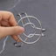 DONOVANQQ 6 Giỏ hấp nồi nhỏ, Giá hấp Mini đậm bằng thép không gỉ, Giá hấp đa chức năng Bàn chân cao / ngắn chống gỉ Giá hấp nồi trà
