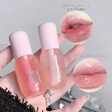 Son Môi Dưỡng Ẩm Tự Nhiên Chất Lượng Cao, 2 Cái / bộ, Thích Hợp Cho Bé Gái Và Nữ Dưỡng Ẩm Nâng Môi Son Bóng.