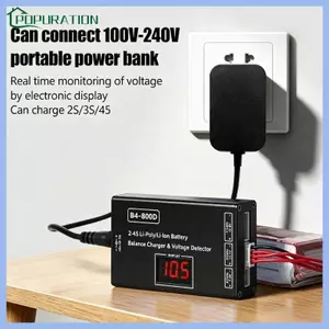 Bộ sạc POP B4 Phích cắm EU Chất liệu ABS Kích thước di động 8 2X5X2Cm Chip thông minh Sạc an toàn cho nhiều tiện ích