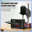 Bộ sạc POP B4 Phích cắm EU Chất liệu ABS Kích thước di động 8 2X5X2Cm Chip thông minh Sạc an toàn cho nhiều tiện ích
