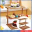 3 Tầng Cupcake Đứng Mộc Mạc Gỗ Món Tráng Miệng Hiển Thị Để Bàn Đa Năng Giá Đỡ Khay Cho Tiệc Sinh Nhật Nhà Bếp Buffet