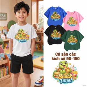 Áo phông bé trai 2-12 tuổi Dễ chịu Mặc hằng ngày Mềm mại