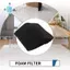 1 Gói 90585 Bọt Tay VF2001 Lọc Bọt Cho & Genie Shop Máy Hút Bụi Khô Ướt