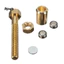 Nut Off Bolt Xoay Vít Close-Up Magic Trick Micro Psychic Magic Set